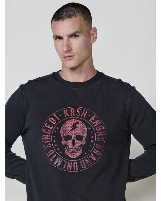 Koröshi Pullover in Blue für Herren