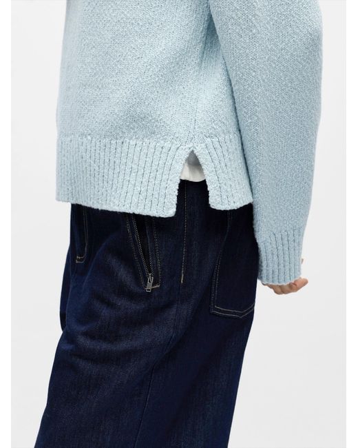 Object Blue Pullover Objsima