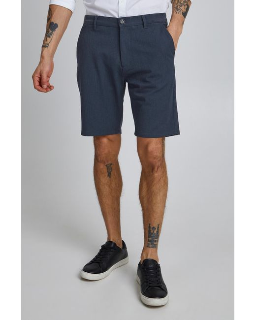 Solid Chinohose in Blue für Herren