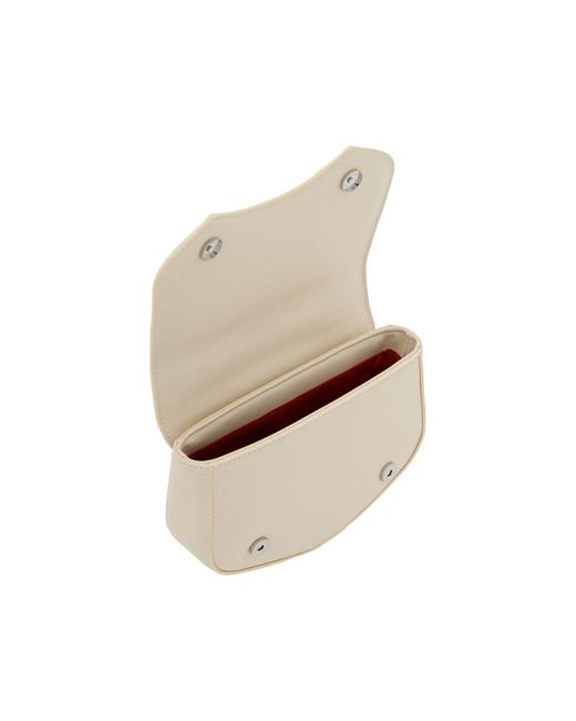faina White Handtasche
