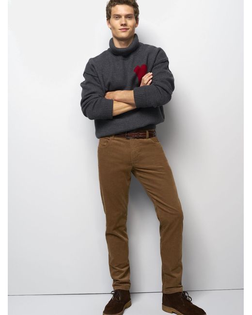 Meyer Chino M5 Five Pocket in Natural für Herren