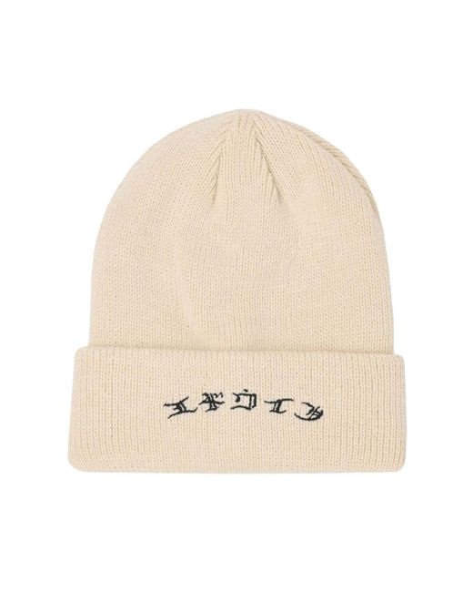 Edwin Mütze Gothic Beanie in Natural für Herren