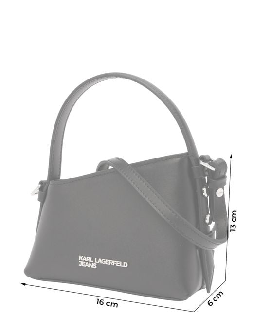 Karl Lagerfeld Black Handtasche