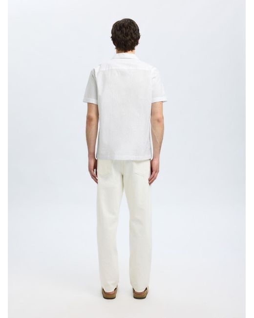 SELECTED Hemd in White für Herren
