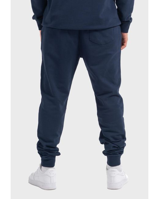 Oldskull Jogginghose Plain Basic in Blue für Herren