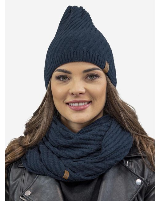 Vivience Blue Mütze 7017 Set