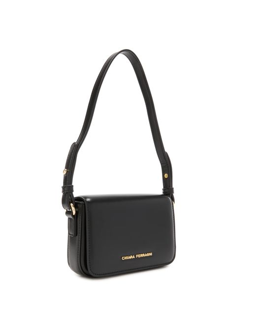 Chiara Ferragni Black Umhängetasche