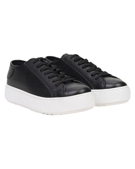 Desa Black Slipper Schnürschuhe
