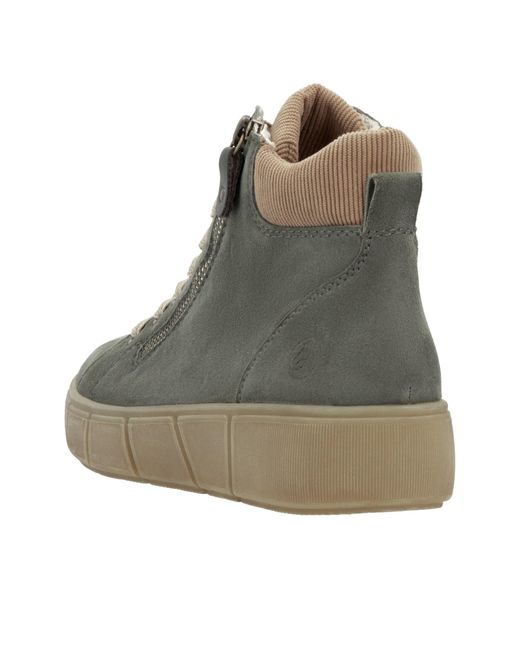 Remonte Green Sneaker High 'D1T70'