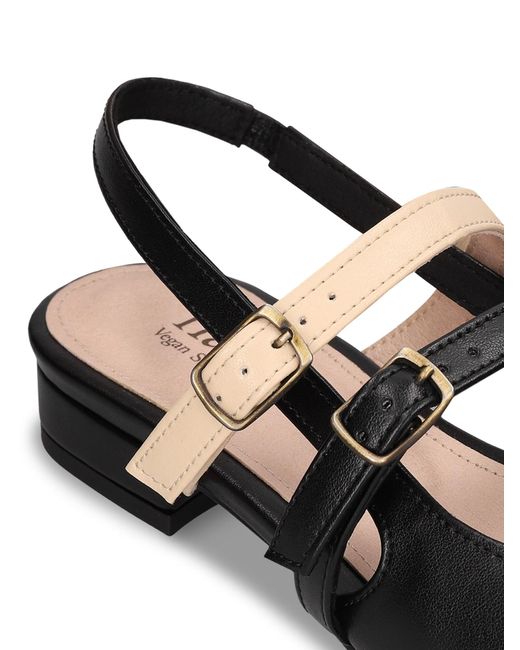 Nae Vegan Shoes White Sandale Juno