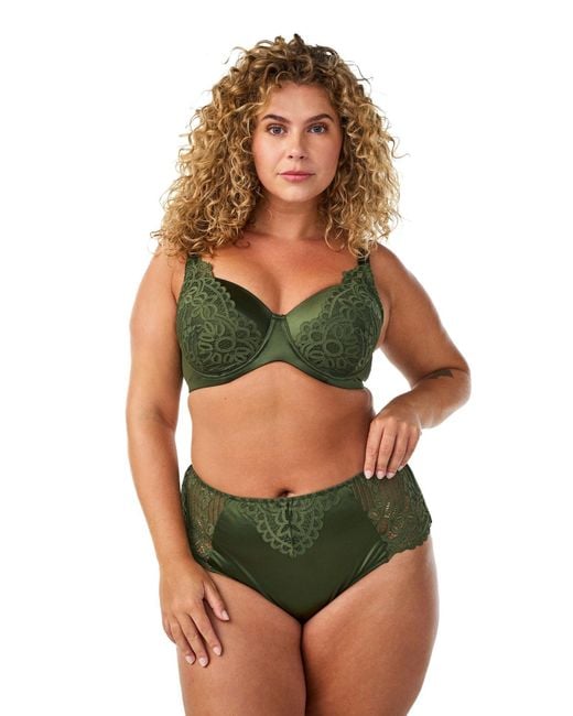 Devoted By Zizzi Green String