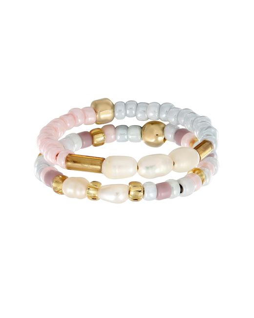 Elli Jewelry White Ring Perlen