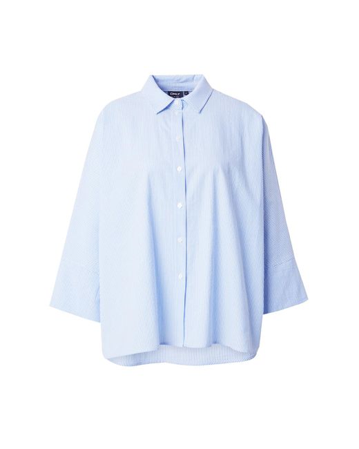 ONLY Blue Bluse 'Augusta'
