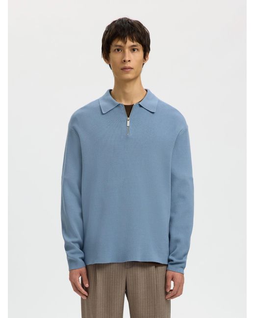 SELECTED Pullover Slhteller in Blue für Herren