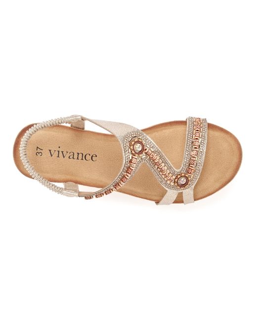 Vivance by Lascana Black Sandale
