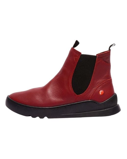 Softinos Red Stiefelette