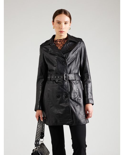 Maze Black Übergangsmantel Culima