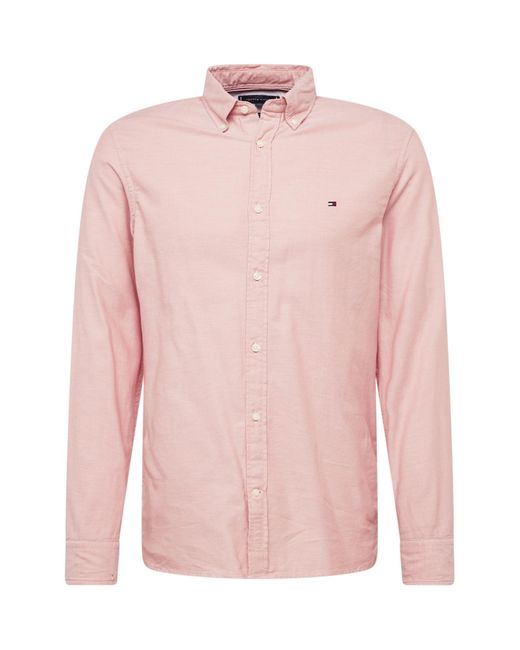Tommy Hilfiger Hemd 'flex' in Pink für Herren