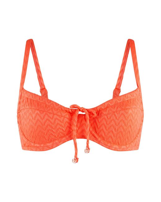 Lingadore Orange Bikinitop