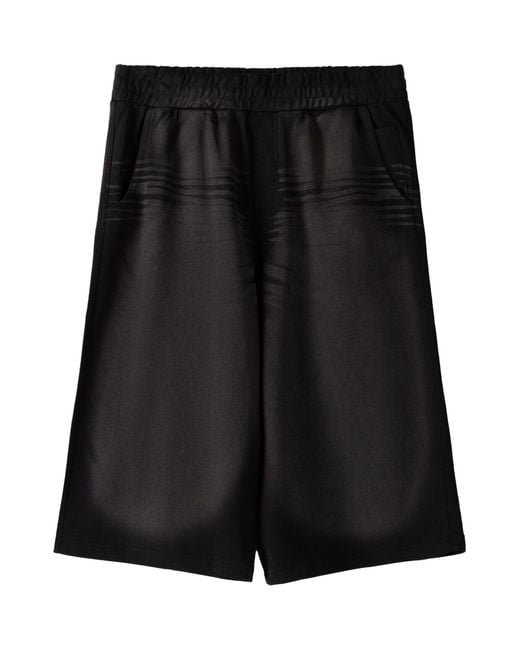 Bershka Shorts in Black für Herren