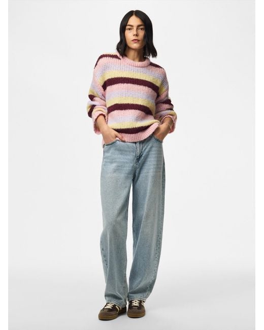 Pieces Pink Pullover Pcdorthea