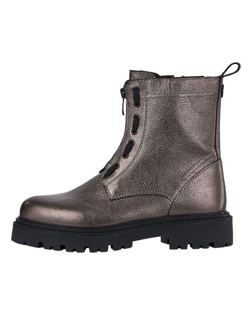 Marco Tozzi Brown Schnürstiefelette