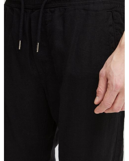 Solid Hose Taiz in Black für Herren