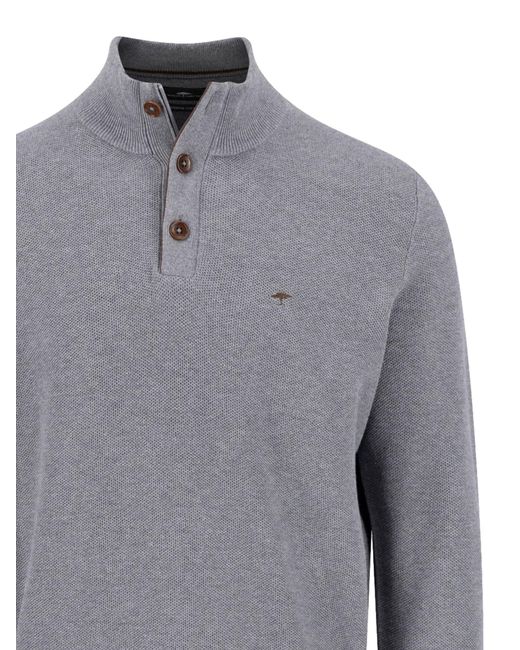 Fynch-Hatton Pullover in Gray für Herren