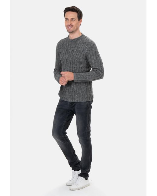 Key Largo Pullover Founder in Gray für Herren