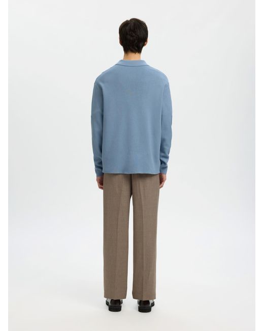 SELECTED Pullover Slhteller in Blue für Herren
