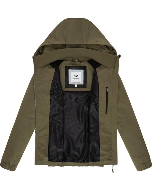 Ragwear Green Übergangsjacke 'Dizzie'