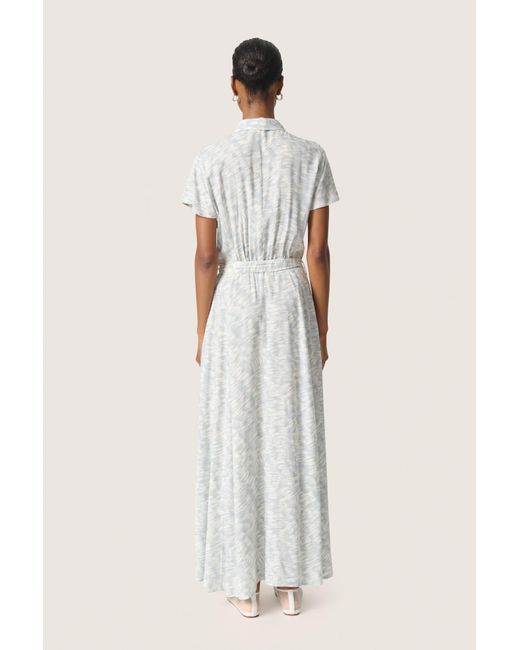 Soaked In Luxury White Blusenkleid 'Arjana'