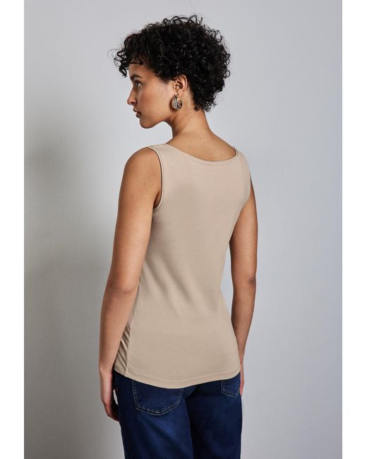 Street One Natural Basic Top