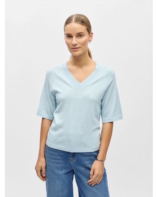Object Blue Pullover Objthess