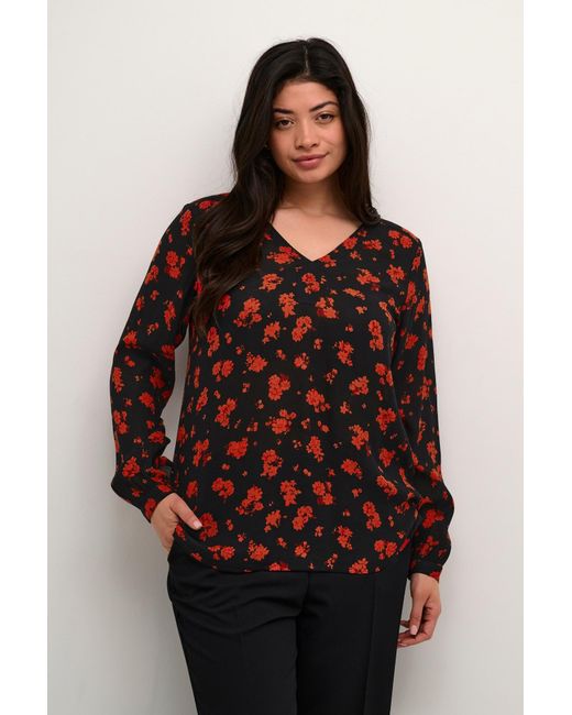 Kaffe Red Bluse Aami