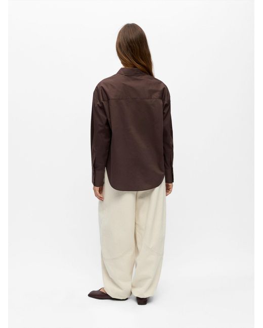 Object Brown Bluse Objzila