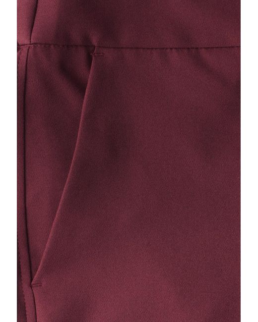 Street One Red Bügelfaltenhose