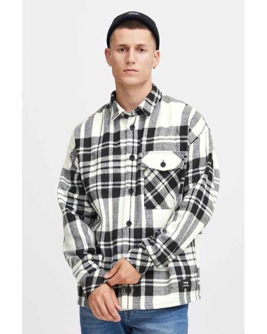 Solid Hemd in Black für Herren