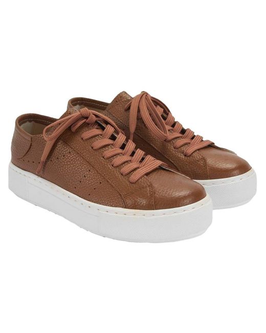 Desa Brown Slipper Trainer