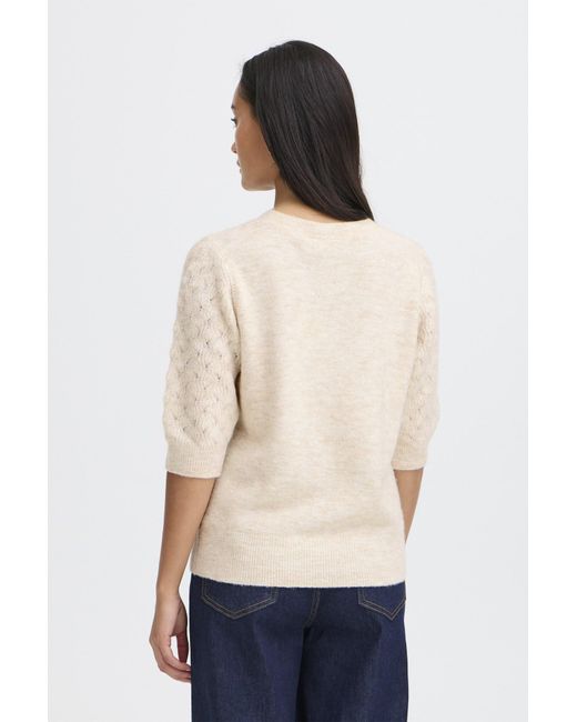 Fransa White Pullover Frkanva