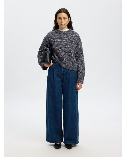 SELECTED Blue Pullover