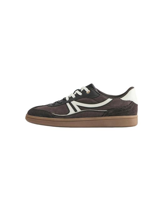 Pull&Bear Black Sneaker Bamba