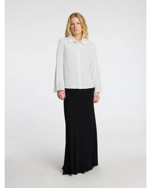 SELECTED White Bluse 'Dahlia'