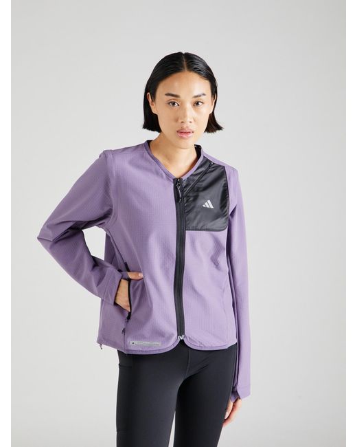 Adidas Originals Purple Sportjacke 'ultimate running'