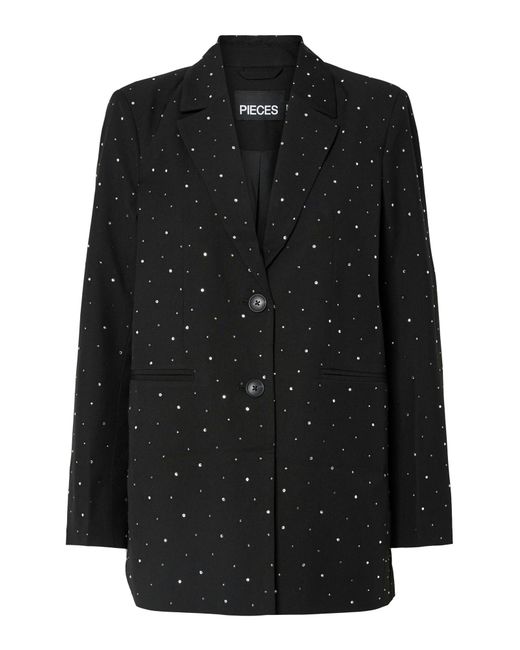 Pieces Black Blazer