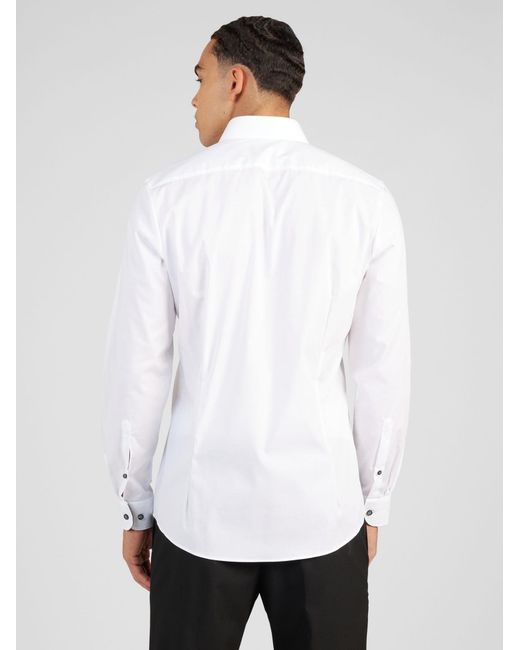 Olymp Hemd Level 5 in White für Herren