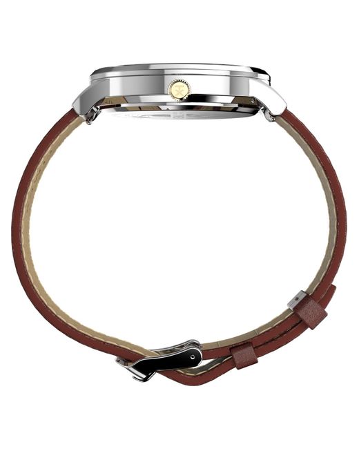 Timex Analoguhr Waterbury Classic Moon Phase in Gray für Herren