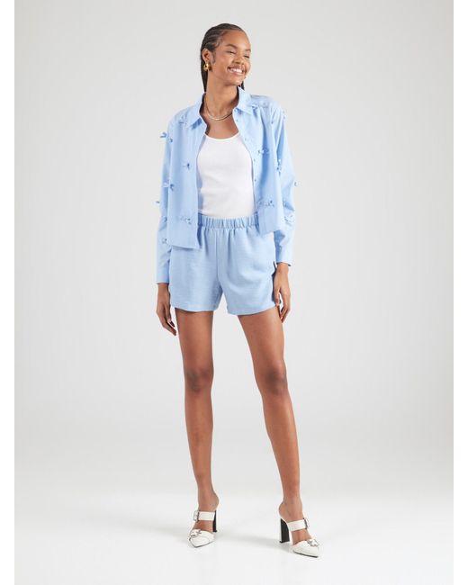 Vero Moda Blue Shorts 'Vmmelaney'
