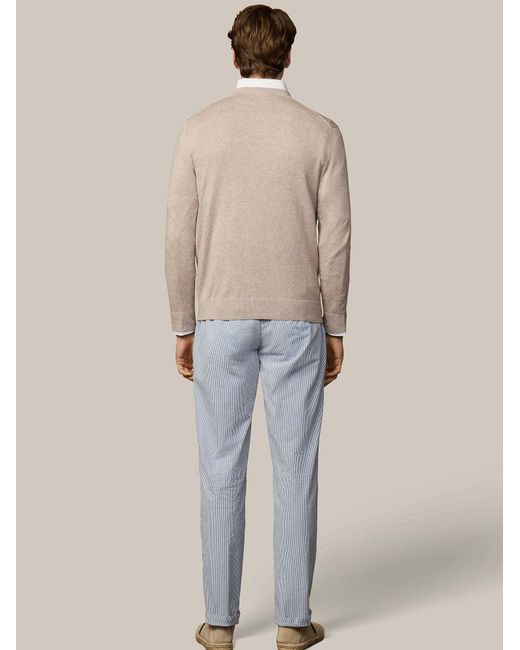 Hackett Pullover Ess in Natural für Herren