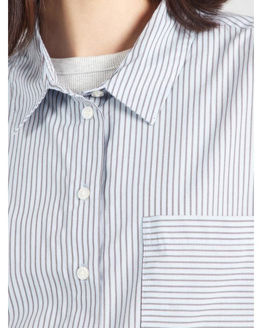 Pieces Blue Bluse 'Pcfeline'
